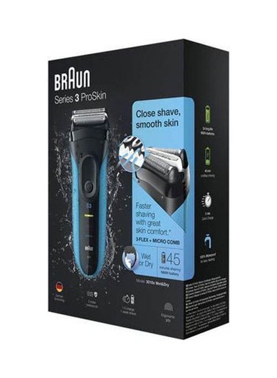 Buy Series 3 Proskin 3010S Rechargeable Wet&Dry Electric Shaver Black in Egypt