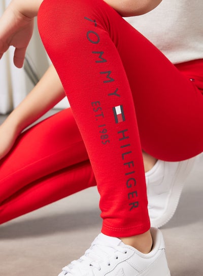Girls Essential Logo Leggings Deep 