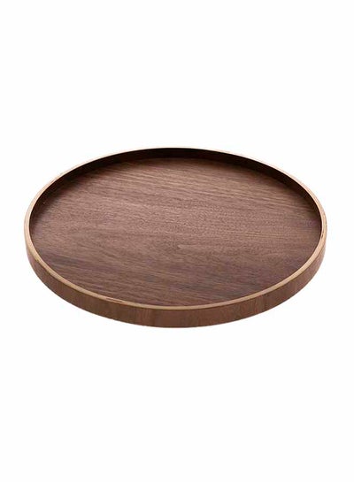 Buy Single Tray Brown 35x35x3cm in Saudi Arabia