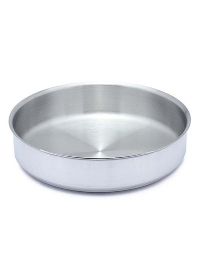 Buy Super Aluminum Round Oven Tray-32L Silver 32cm in Egypt