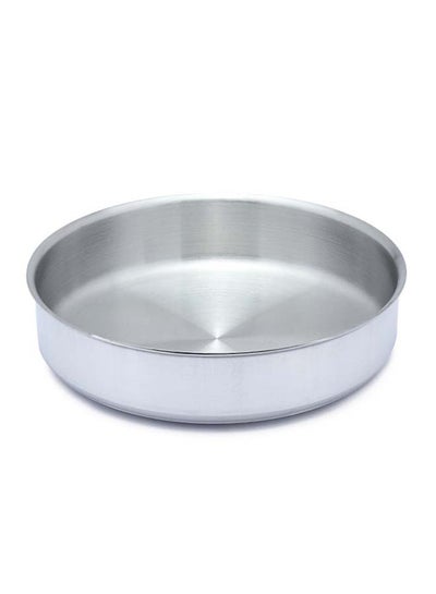 Buy Super Aluminum Round Oven Tray Silver Size 34 in Egypt