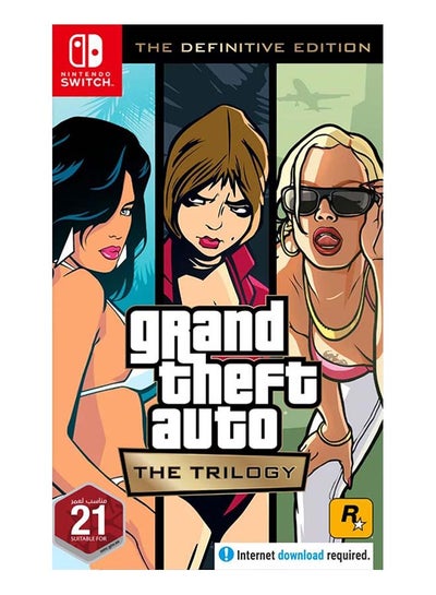 Buy Grand Theft Auto Trilogy: The Definitive Edition (English/Arabic)- UAE Version - Adventure - Nintendo Switch in UAE
