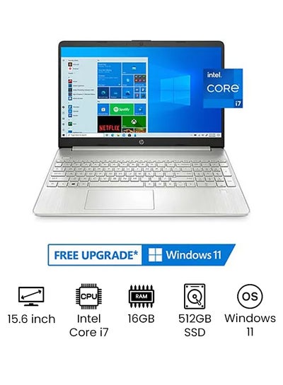 Buy Professional & Business 15-dy2172 with 15.6-Inch Full HD Display, 11th Gen Core i7-1165G7 Processor (12M Cache, up to 4.70 GHz)/16GB RAM/512GB SSD/Intel Iris Xe Graphics/Windows 11/International Version English silver in UAE