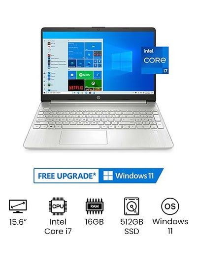 Buy Professional & Business 15-dy2172 with 15.6-Inch Full HD Display, 11th Gen Core i7-1165G7 Processor/16GB RAM/512GB SSD/Intels Iris Xe Graphics/Windows 11 /International Version English/Arabic silver in UAE