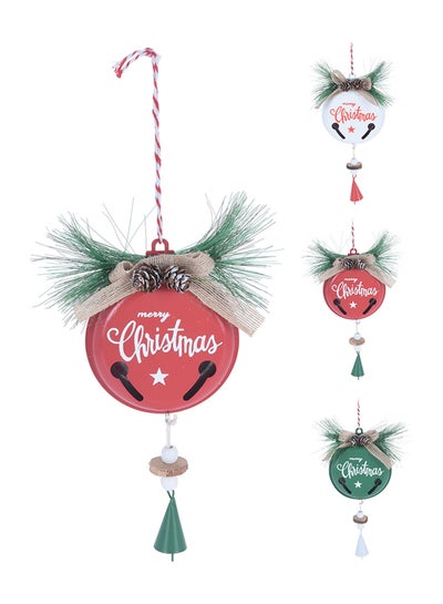 اشتري 1-Piece Assorted Design Christmas Hanging Decoration Multicolour 22cm في الامارات