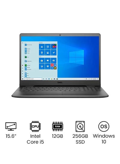 Buy Inspiron 15 3501 Laptop With 15.6-Inch Full HD Display, Core i5-1135G7 Processer/12GB RAM/256GB SSD/Intel Xe Graphics/Windows 10 English Accent Black in UAE