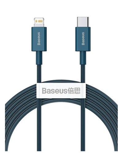 Buy Superior Series Fast Charging Data Cable Type-C to iP PD 20W 2m Black in Egypt