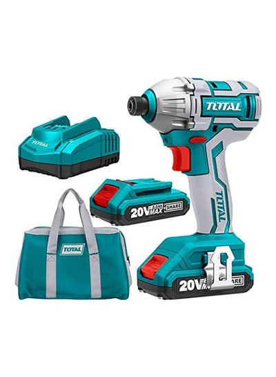 Buy Tirli2002 Impact Driver Li - Ion 20V 2Ah 170Nm Blue in Saudi Arabia