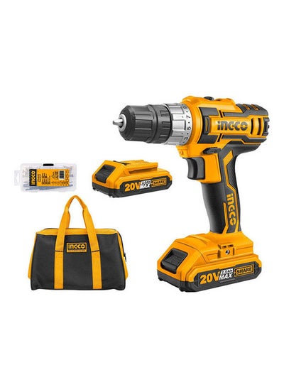 اشتري Cdli20025 Lithium-Ion Cordless Drill Set Orange في مصر