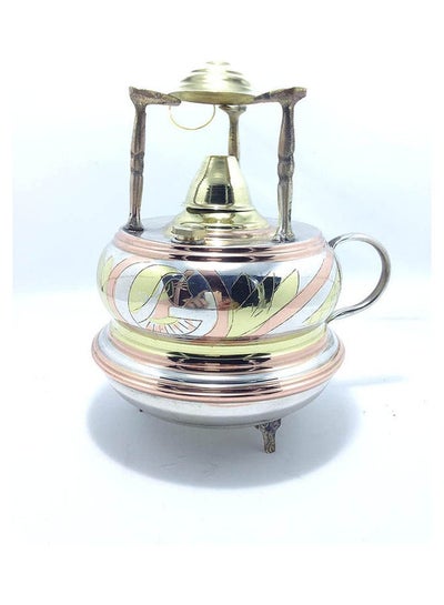 Buy Pharaonic Alcohol Burner Handmade Coffee Maker Gold in Egypt