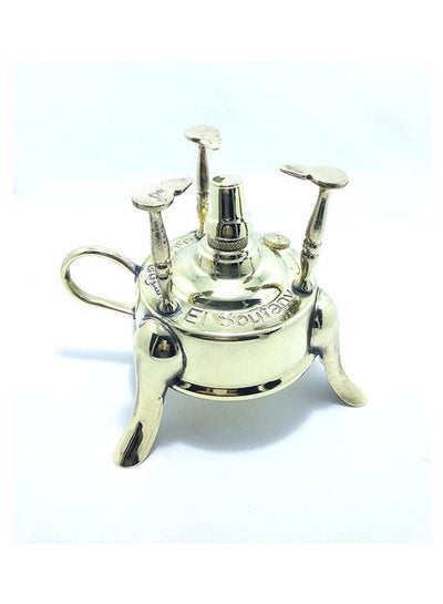 اشتري Antique Alcohol Burner Turkish Coffee Maker Handmade Gold في مصر