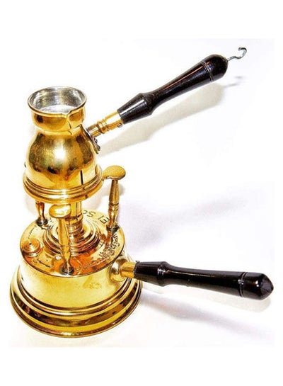 Buy Brass Burner With Coffee Pot Gold in Egypt