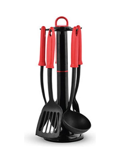 Buy Utensils Set Nylon 5 Pcs + Hunger Red in Egypt