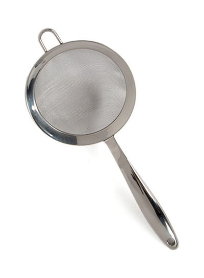 Buy Elegant Chinese Strainer With Handle Silver 20x16x4cm in Saudi Arabia