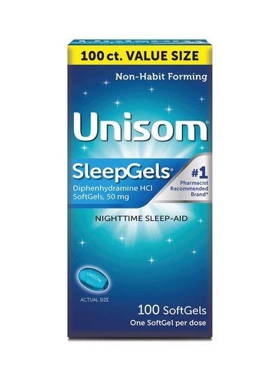 اشتري Nighttime Sleep-Aid Gels Diphenhydramine Hci 100 Count في الامارات