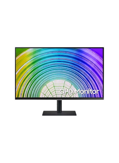 اشتري 32 Inch QHD Monitor (2560 x 1440), 75Hz HDR, Hight Adjustable Stand, 16:9, Eco Light Sensor, FreeSync LS32A600N Black في الامارات