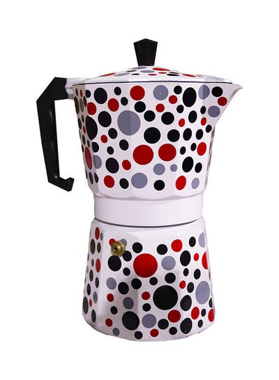 اشتري Aluminum Espresso Percolator Coffee Stovetop Maker Mocha Pot Assorted Shapes Multicolour في مصر