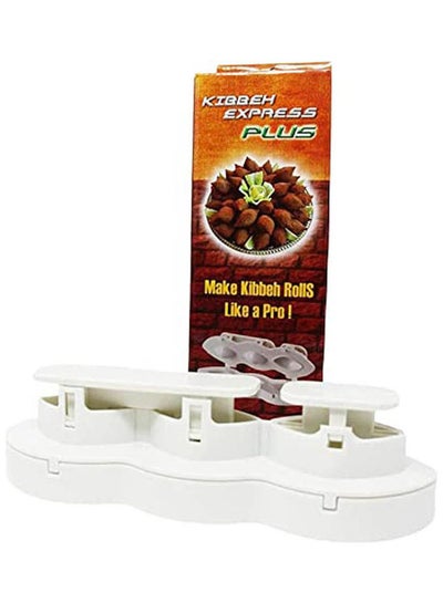 Buy Kibbeh Rolls Maker Meatball Diy Mold White 7cm in Saudi Arabia