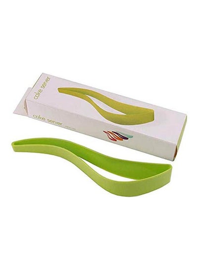 اشتري Cake Knife Pie Slicer Sheet Guide Cutter Server Bread Slice Knife Kitchen Gadget Sale Green 25x4x4.3cm في مصر