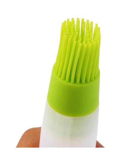 Buy Travel Oil Bottles Oil Sprayer With Facial Brush Green 20.2 x 13.2 x 5.2cm in Egypt