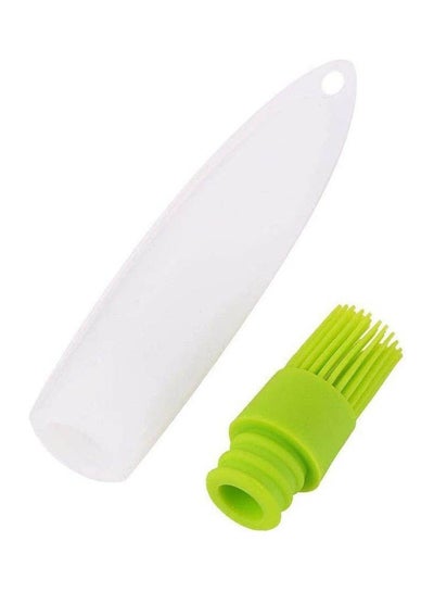 Buy Travel Bottles With Facial Brush Green 20.2 x 13.2 x 5.2cm in Egypt