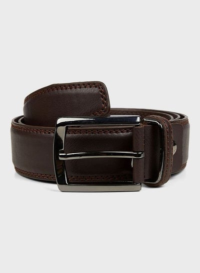 Buy Allocated Hole Belt Brown in UAE