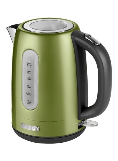 Buy Electric Kettle 1.7 L 2150.0 W SWK 1770GG Green/Grey in Saudi Arabia