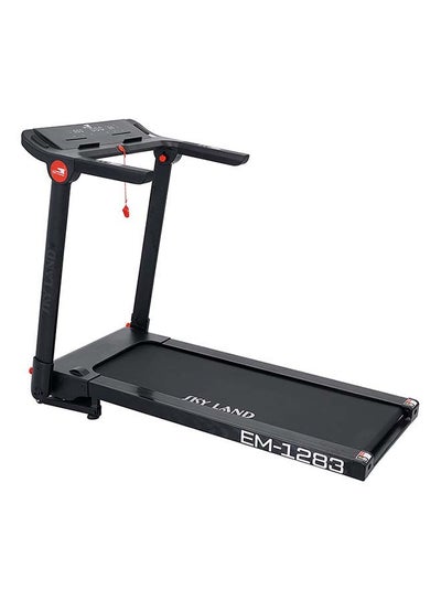 Buy Foldable Motorized Treadmill With 12 Pre-Set Programs 146x74x111.5cm in UAE