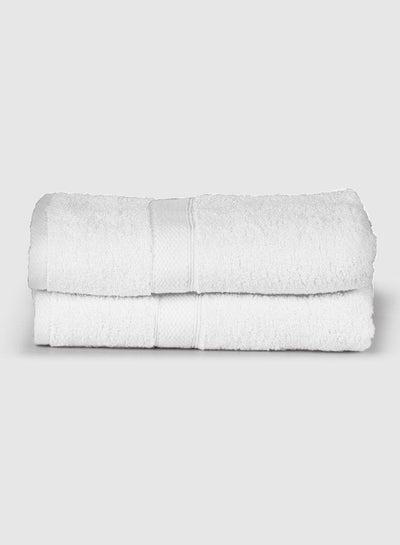 اشتري Sienna Face Towel (Set of 2) أبيض 50 x 100سم في مصر