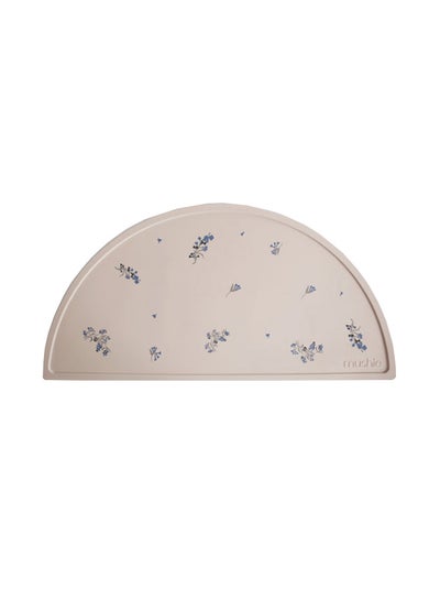 Buy Silicone Baby Place Mat - Lilac Flowers in Saudi Arabia