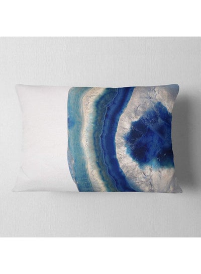 Buy Agate Stone' Abstract Throw Lumbar  Cushion Cover Pillow Cover Combination combination Multicolour 40x40cm in Egypt