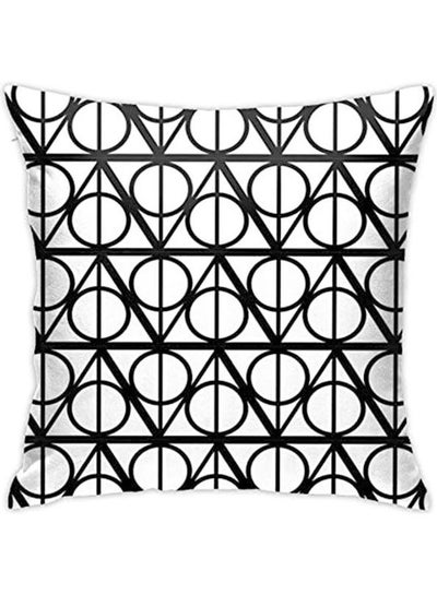 اشتري Geometric Pattern Throw Pillow Covers Decorative مختلط متعدد الألوان 40x40سم في مصر