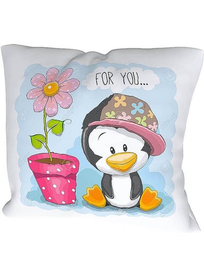 Buy cushion cover  Printed cotton Multicolour 40x40cm in Egypt