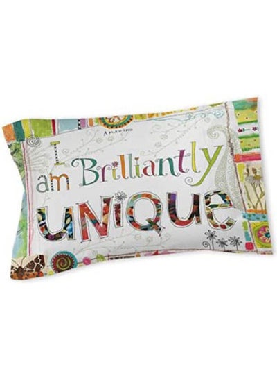 Buy Weavers Pillow Sham Standard Brilliantly Unique cotton Multicolour 40x40cm in Egypt