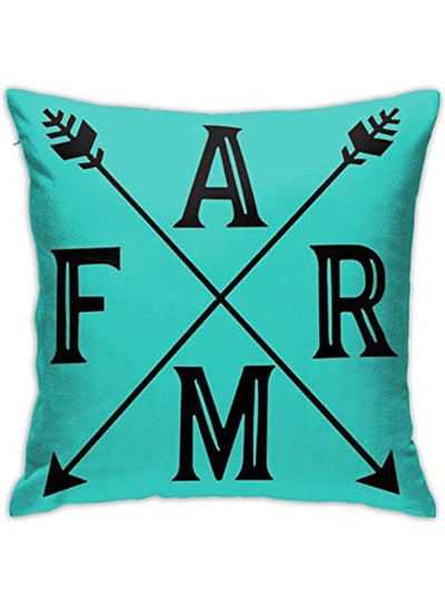 اشتري Arrow Rustic Bedding Throw Pillow covers Insert Bed And Couch Pillow covers - Indoor Decorative Pillow covers Combination Combination Multicolour 40x40cm في مصر