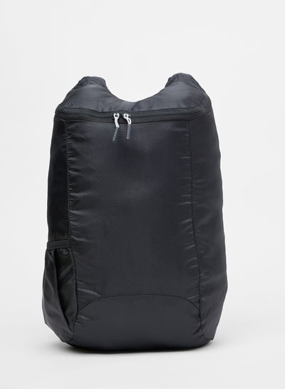 اشتري Casual Dyed Polyester Unisex One Size Backpack Black في الامارات