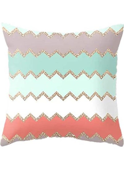 اشتري cushion cover  With  Throw pillow cover  Geometric pillow covercase Color بوليستر متعدد الألوان 40x40سم في مصر