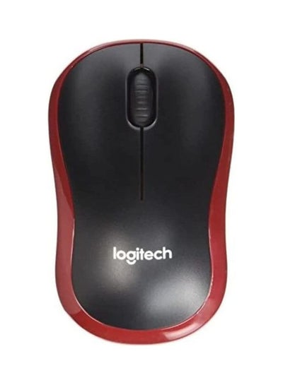 Buy M185 Wireless Mouse Black-Red in Egypt