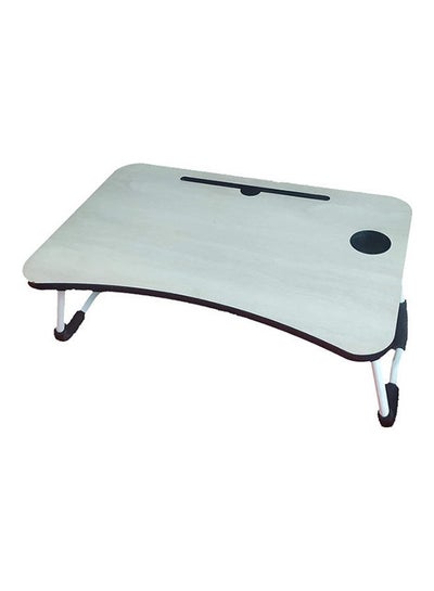 Buy Portable Multi Use Folding Laptop Table Silver in Egypt