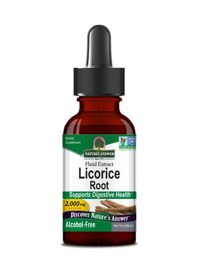 Buy Licorice Root Herbal Supplement 30Ml in Saudi Arabia