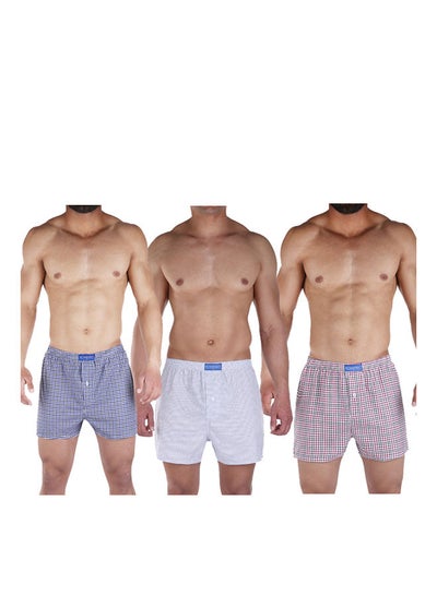 Buy Weave Boxer 3 Pack Multicolour in Egypt