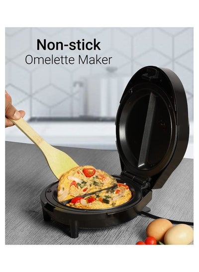 Buy Non Stick Omelette Maker Black in UAE