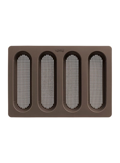 Buy Mini Baguette Mould Brown 29x19.8x2centimeter in Saudi Arabia