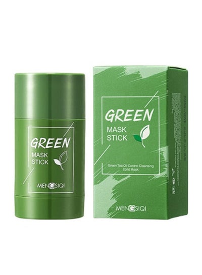 Buy Green Tea Oil Control Cleansing Solid Mask Green 40grams in Saudi Arabia