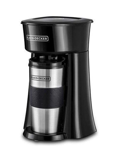 Buy Coffee Machine Travel Mug 650 W DCT10 Black-Silver in UAE