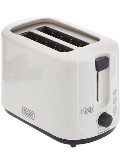 Buy Double Slice Toaster 750.0 W ET125 White in Egypt