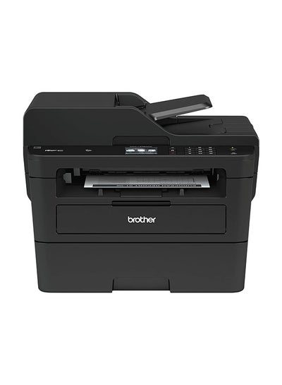 اشتري Wireless All In One Mono Laser Printer, MFC-L2750DW, Automatic 2 Sided Features, Nfc, Mobile & Cloud Printing And Scanning, Network Connectivity, High Yield Ink Toner Black في الامارات