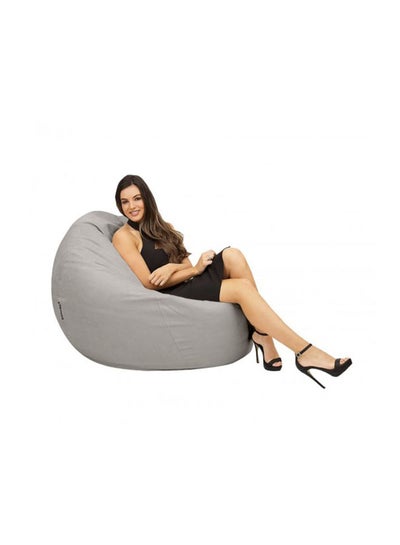 Pvc Bean Bag Grey 80x80x50cm Price In Uae Noon Uae Kanbkam