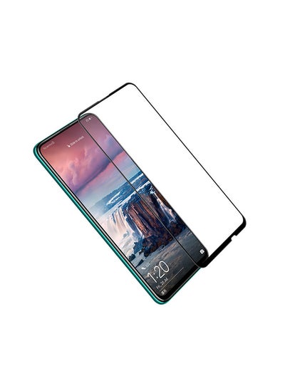 Buy 9D Tempered Glass Screen Protector For Huawei Y9 Prime 2019 Black/Clear in UAE