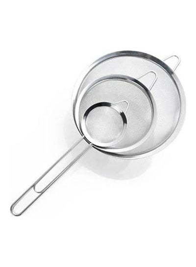 اشتري Food Strainer 3Pcs Silver في مصر